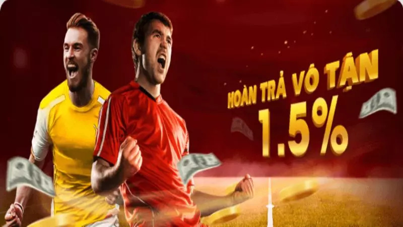 Khuyến mãi Red88 hoàn trả 1,5% Khuyến mãi Red88 hoàn trả 1,5%
