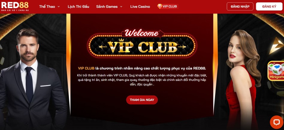 Red88 luôn có chương trình vip giành cho anh em
